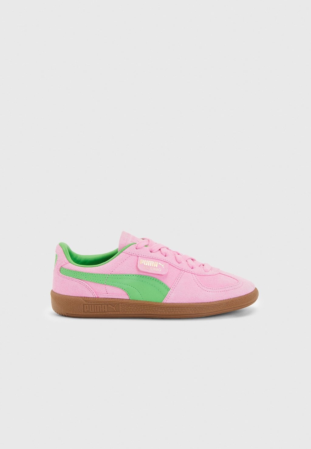 Низкие кроссовки PALERMO SPECIAL UNISEX Puma, розовый восторг/зеленый/резинка — фото 2