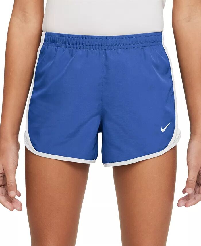 

Шорты для бега Big Girls Dri-Fit Tempo Nike, синий