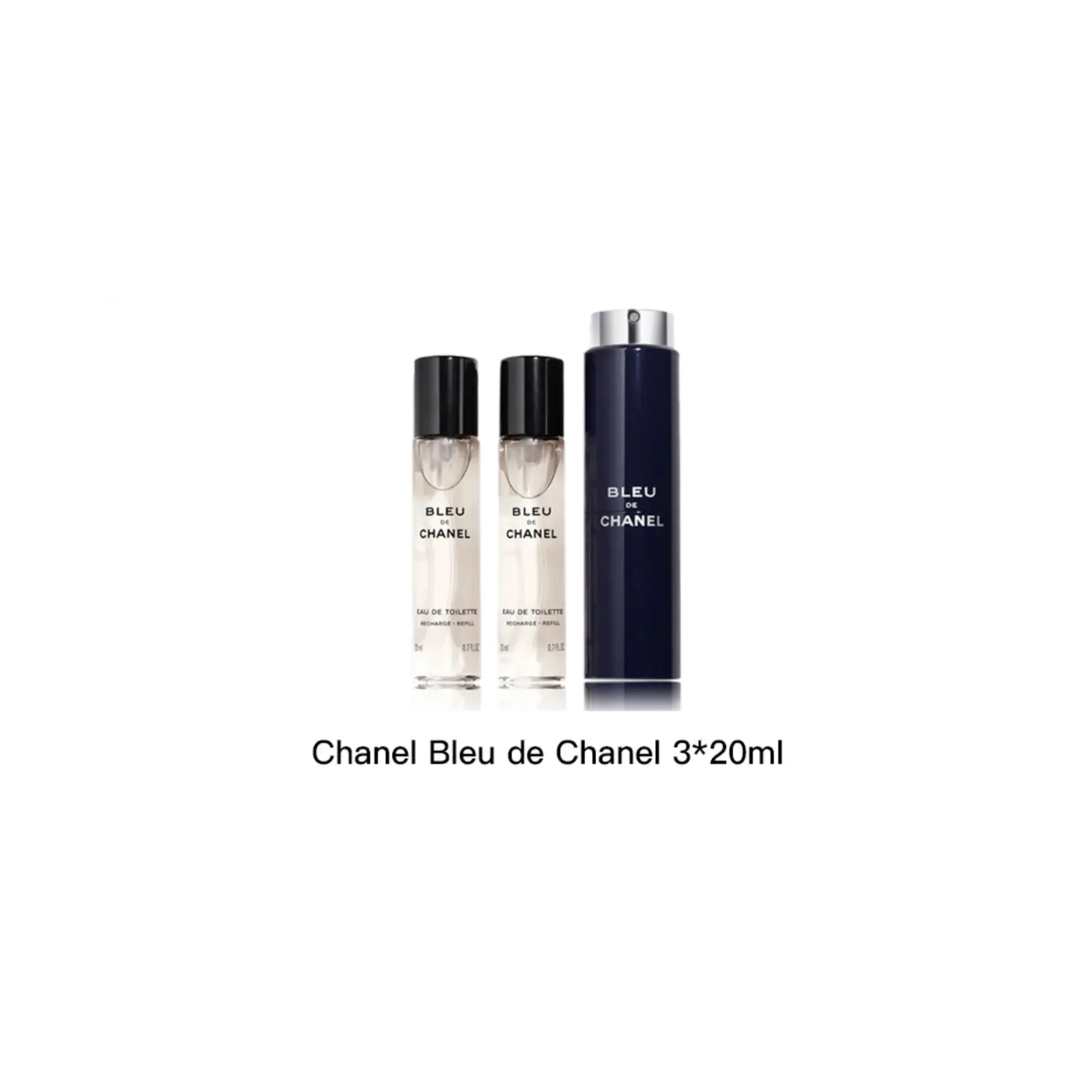 CHANEL Набор духов azure bleu de perfume woody aromatic eau de toilette 20мл*3 — фото 3