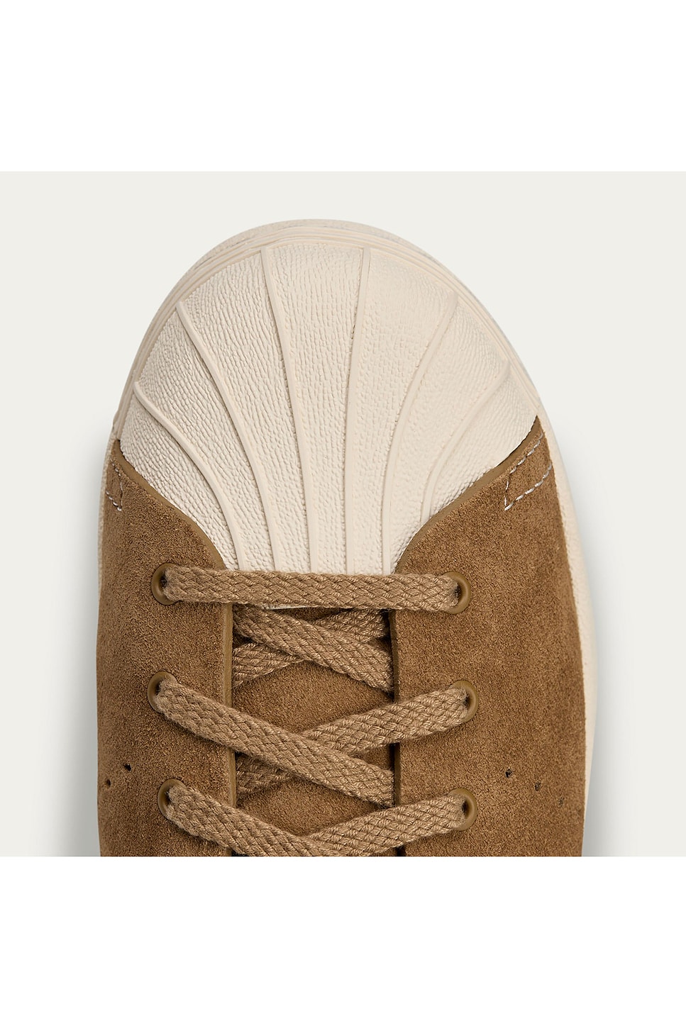 Кроссовки Superstar Hi Adidas By Wales Bonner, Supplicol, Chalk White, & Night Brown — фото 4