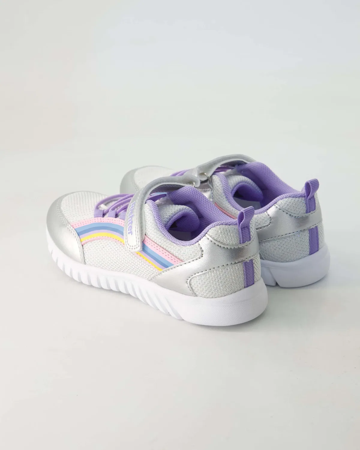 Кроссовки, кожаные, Richter Shoes, серебристый — фото 3
