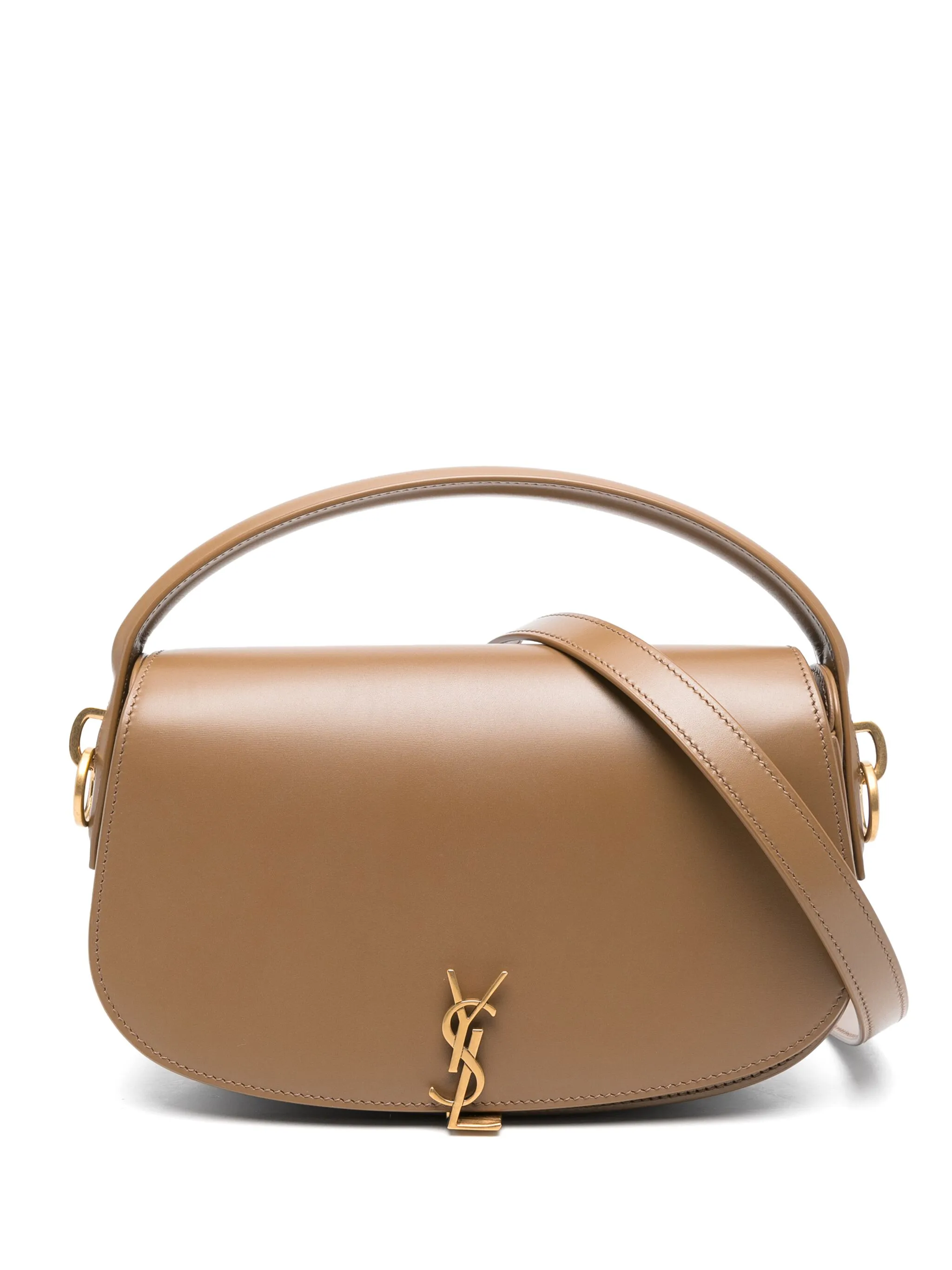 

Сумка-тоут Voltaire Saint Laurent, коричневый