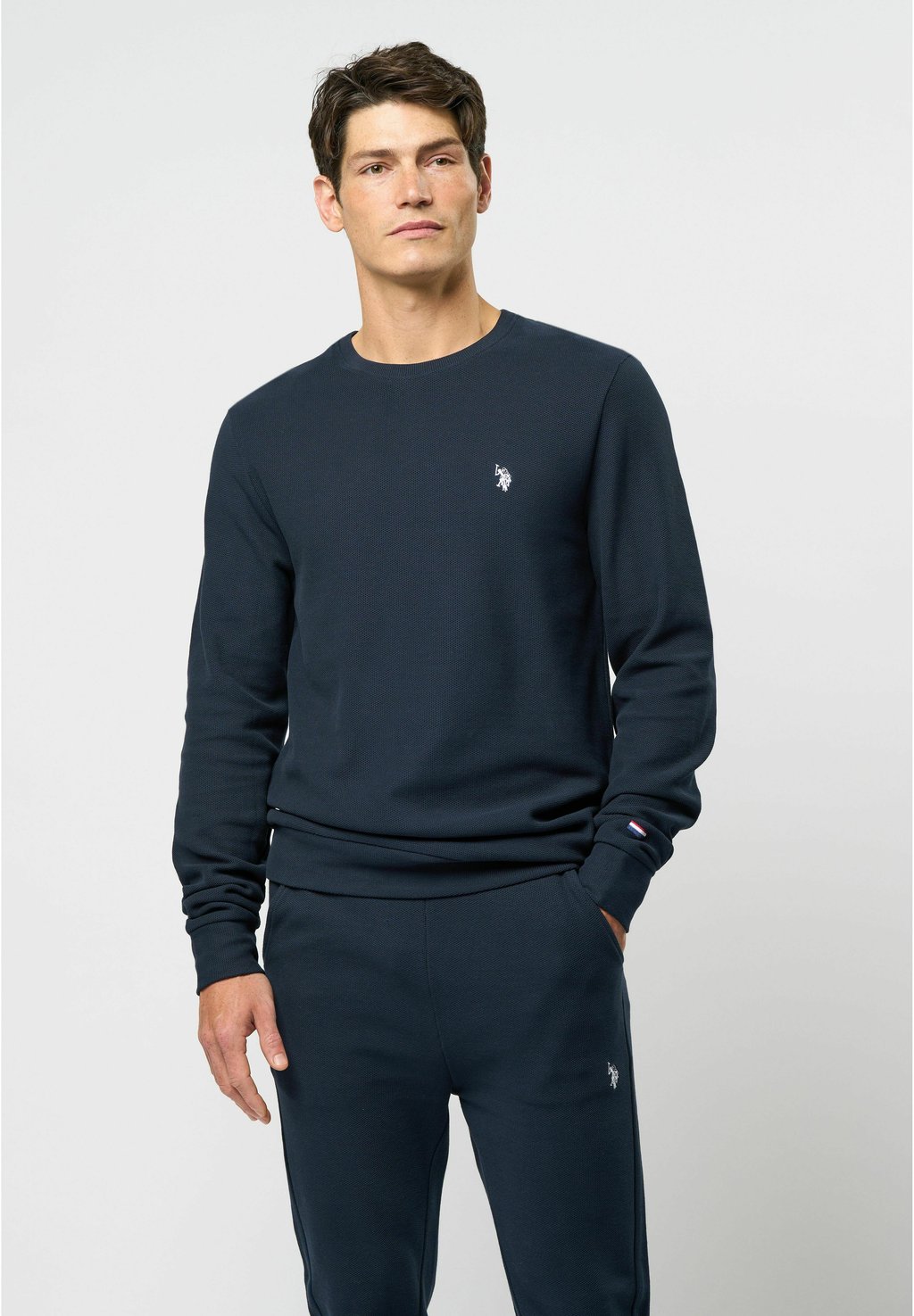 

Джемпер MALO U.S. Polo Assn., темно-синий