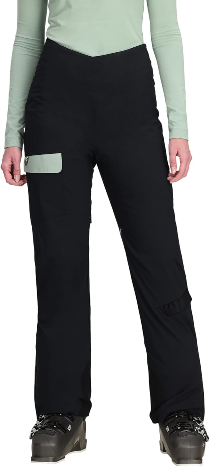 

Женские горнолыжные брюки Obermeyer Skyward, водонепроницаемые, дышащие, с утеплителем, тянутся в двух направлениях, толщина 20 мм, Black, Черный, Женские горнолыжные брюки Obermeyer Skyward, водонепроницаемые, дышащие, с утеплителем, тянутся в двух напра