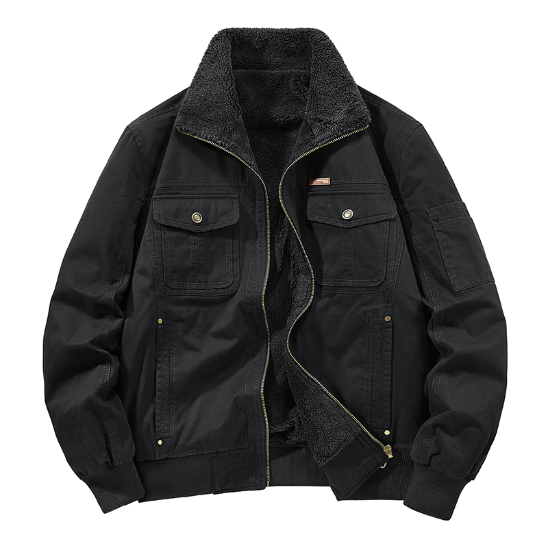 

Пуховик Unisex Stand Collar Moderate Others Jeep, черный