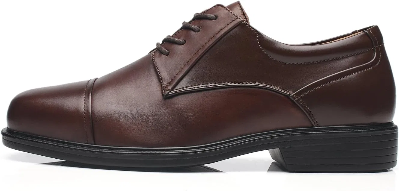 Кожаные оксфорды La Milano Hombres a1720w, 2-Wide 1 Brown — фото 2