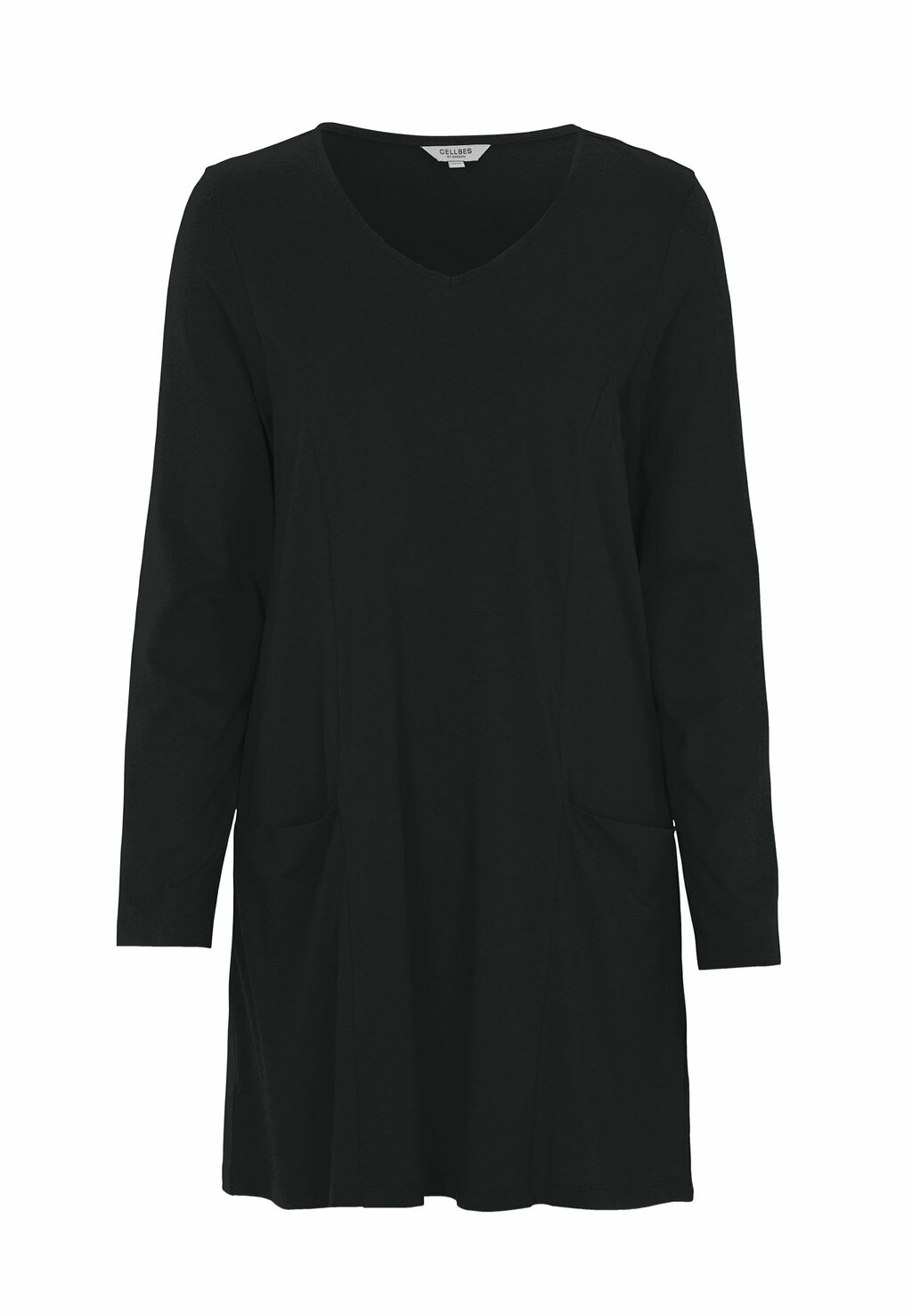 

Платье из джерси V-NECK WITH POCKETS Cellbes of Sweden, черный