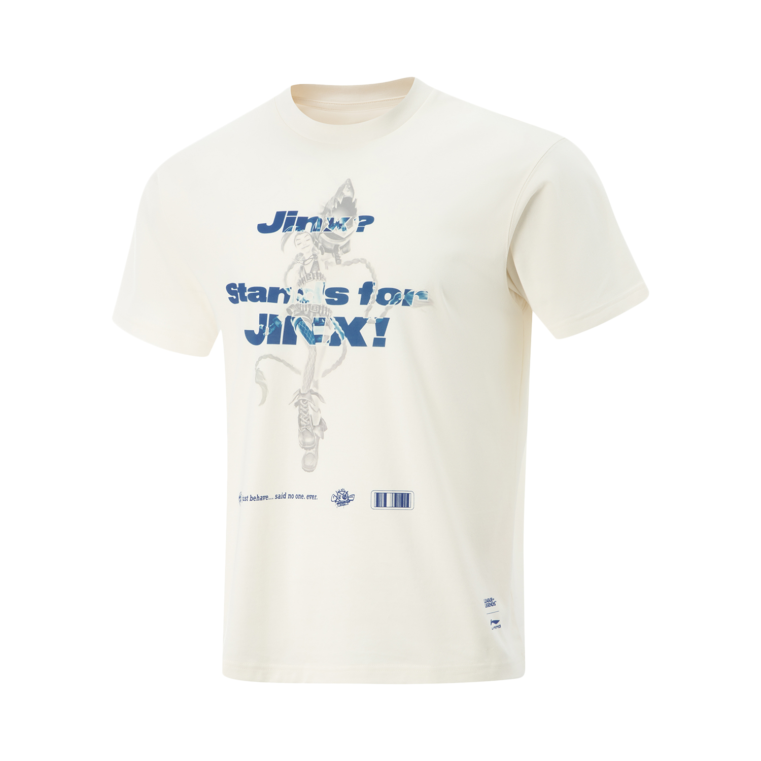 

LINING Футболка League of Legends Sports Life Collection мужская ecru, Бежевый, LINING Футболка League of Legends Sports Life Collection мужская ecru