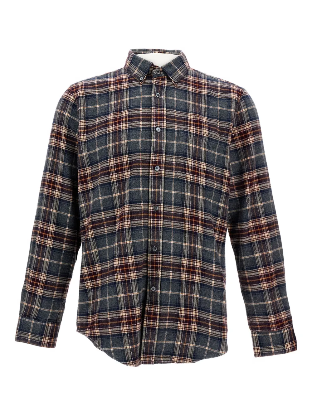 

Рубашка в клетку Augusta Portuguese Flannel, серый
