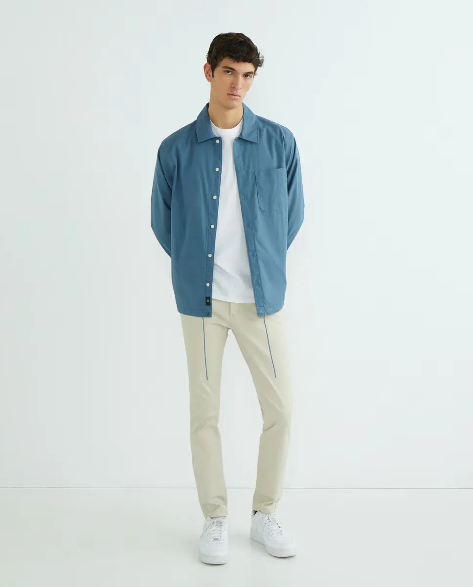 

Мужские узкие брюки в китайском стиле Dockers, цвет Crudo