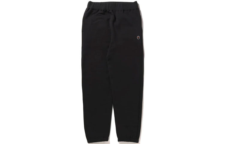 BAPE Ape Head One Point Широкие спортивные штаны SS23 A Bathing Ape, оливково-зеленый — фото 3