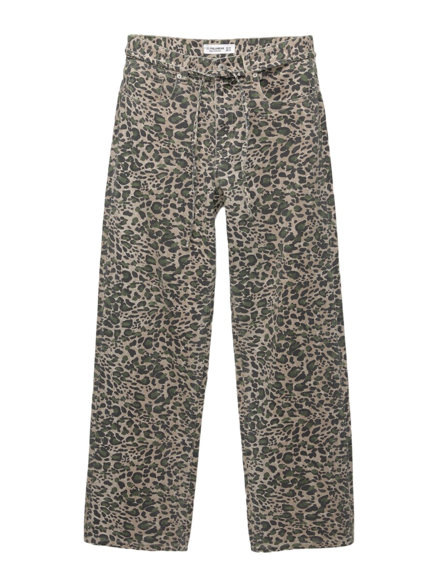 

Мешковатые джинсы Pull&Bear, коричневый