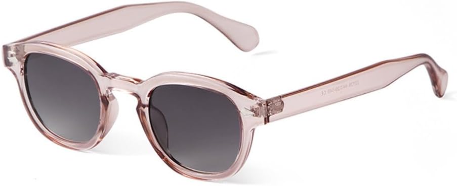 

Солнцезащитные очки с градиентным синим покрытием и круглыми заклепками UV400 для женщин и мужчин, для занятий спортом на открытом воздухе и верховой езды UYPTK, C10 Tea Gray