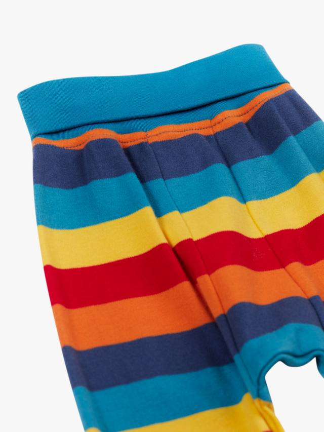 Детские джоггеры Baby Parsnip из органического хлопка радужные Frugi — фото 2