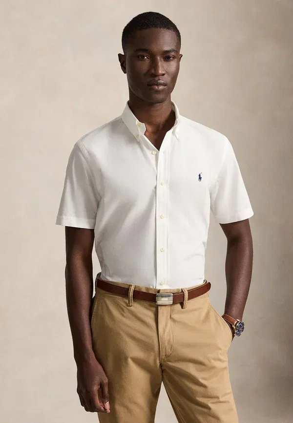 Рубашка приталенная стрейч-поплин Polo Ralph Lauren, белый