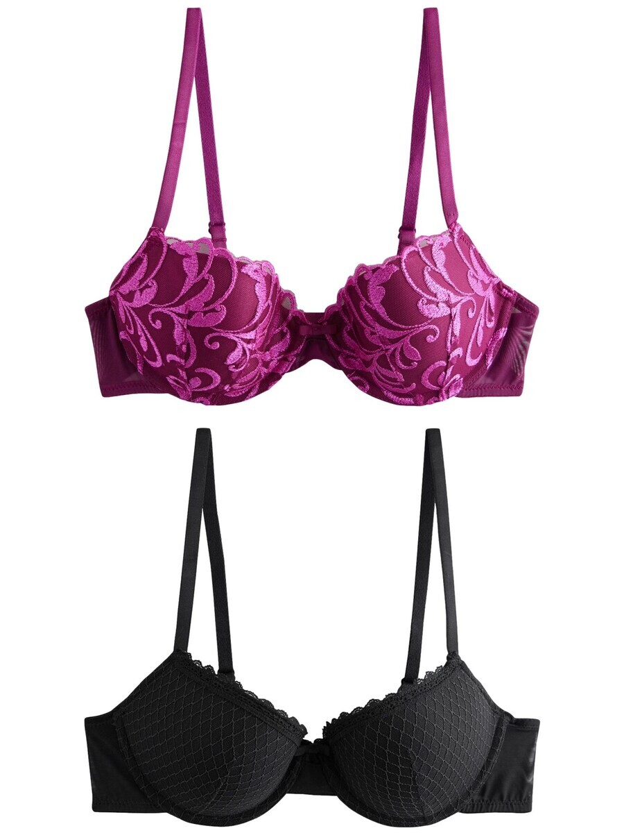 

Бюстгальтер на косточках Next T-shirt Bra, цвет orchid/cyclamen/black