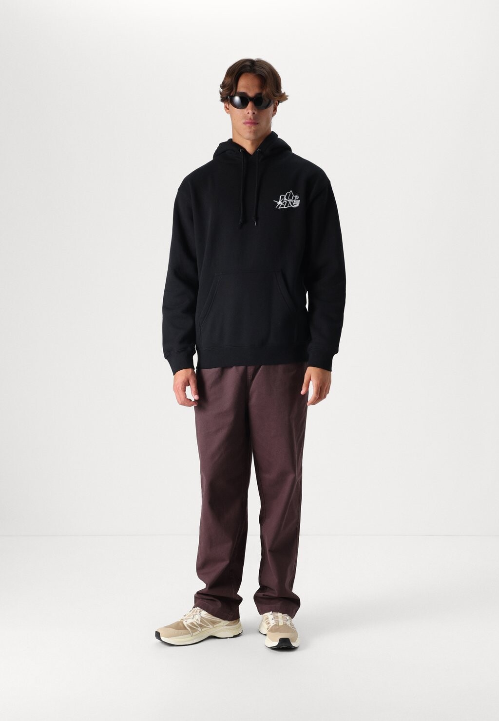 

Толстовка GLOW HOODIE UNISEX HUF, черный