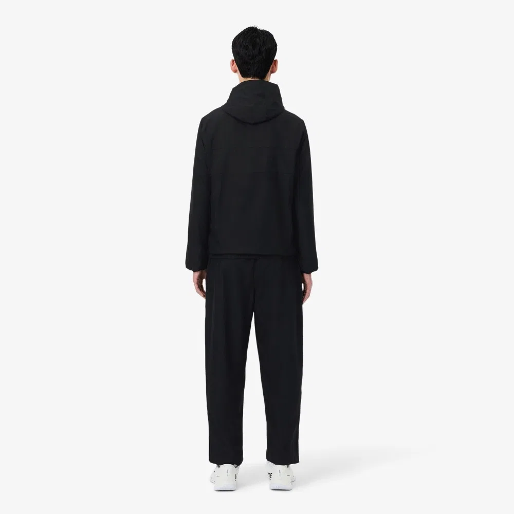Мужские тренировочные тканые джоггеры чёрные от Lacoste — фото 3