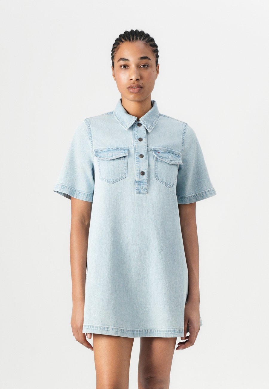 

Платье Tommy Jeans DRESS, Denim Light/Light-Blue Denim