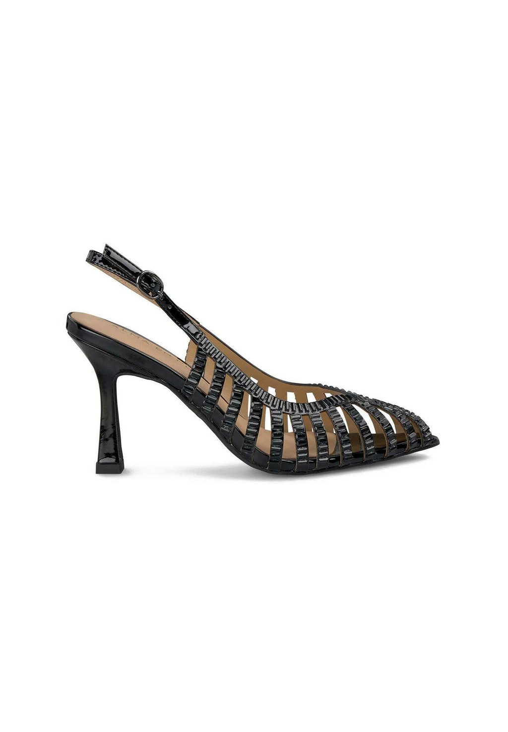 Классические туфли на каблуке CON PUNTERA AFILADA Y CIERRE CON HEBILLA - High heels Alma en Pena, черный — фото 2