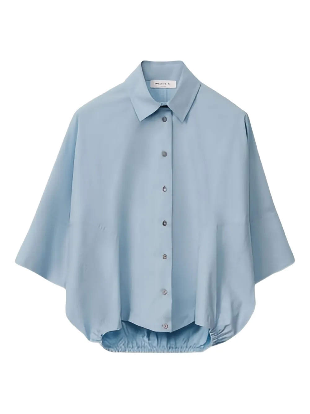 

Рубашка с эластичным подолом Fabiana Filippi, синий