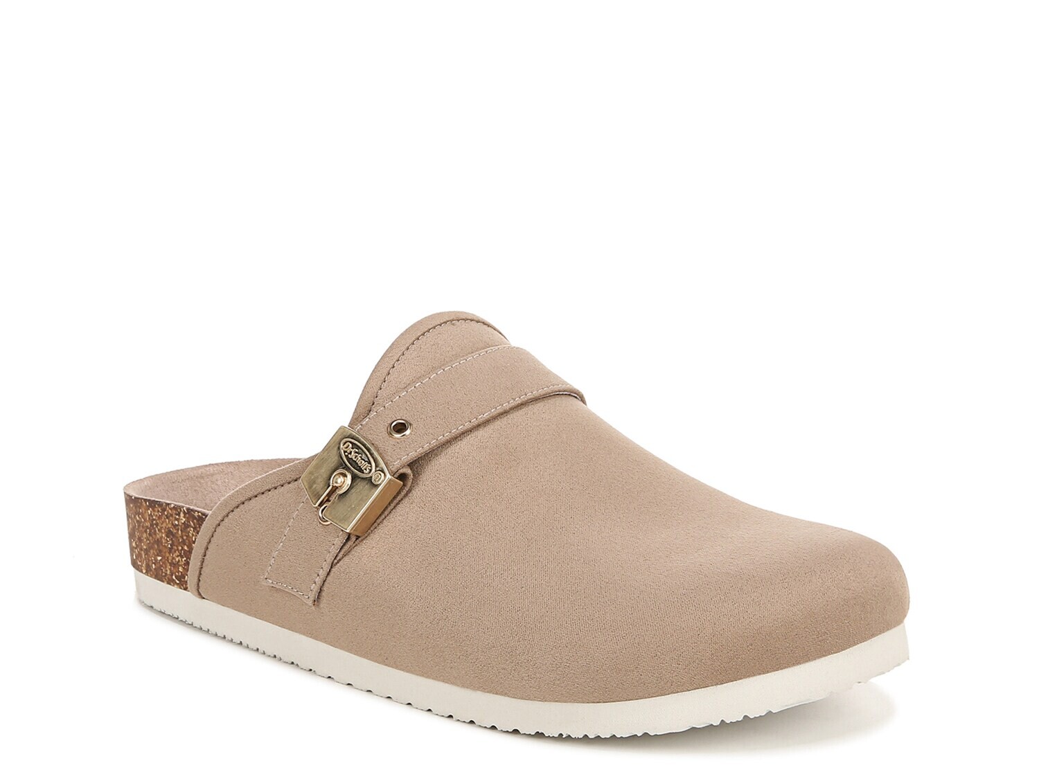 Сабо Dr. Scholl's Louis Iconic, серо-коричневый