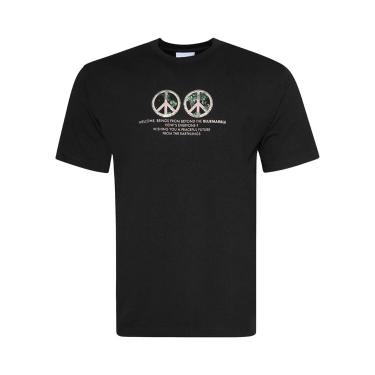 

Футболка BLUEMARBLE Peace Corps T-Shirt Jet Black/Matchstick Red, черный
