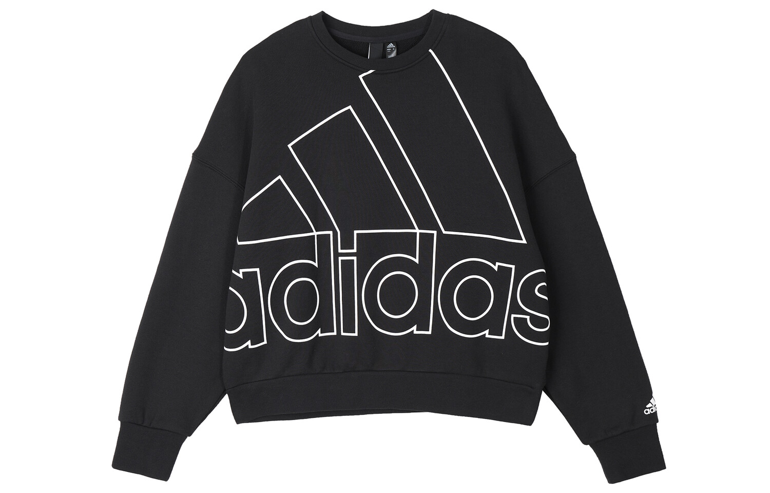 

Толстовка женская черная Adidas