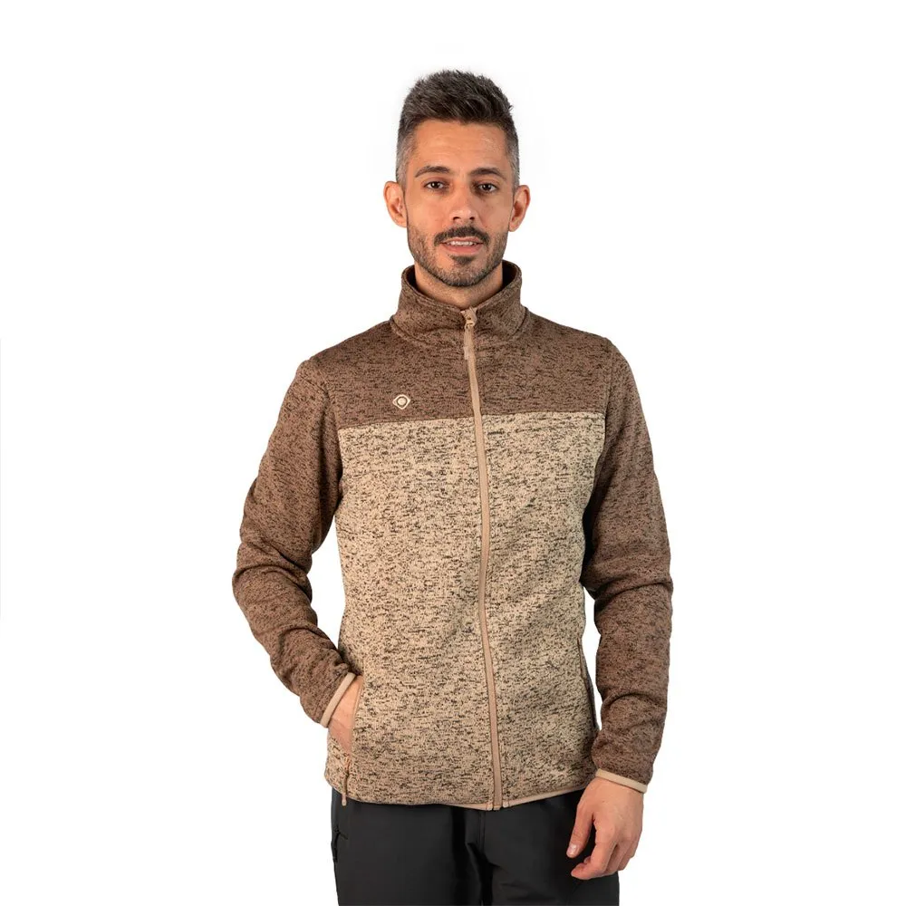 

Флис Izas Novi II full zip, коричневый