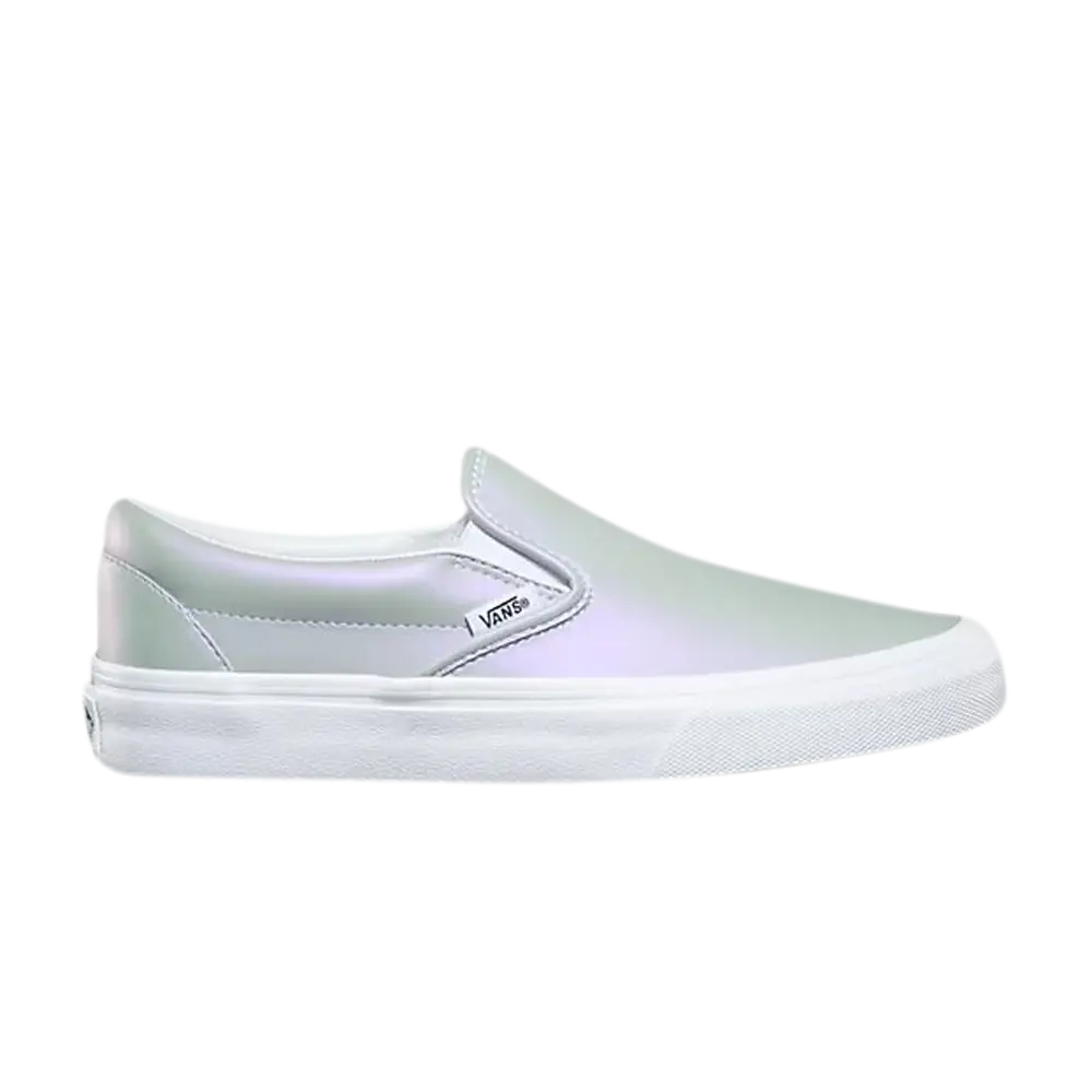 Классические детские слипоны Vans, серый
