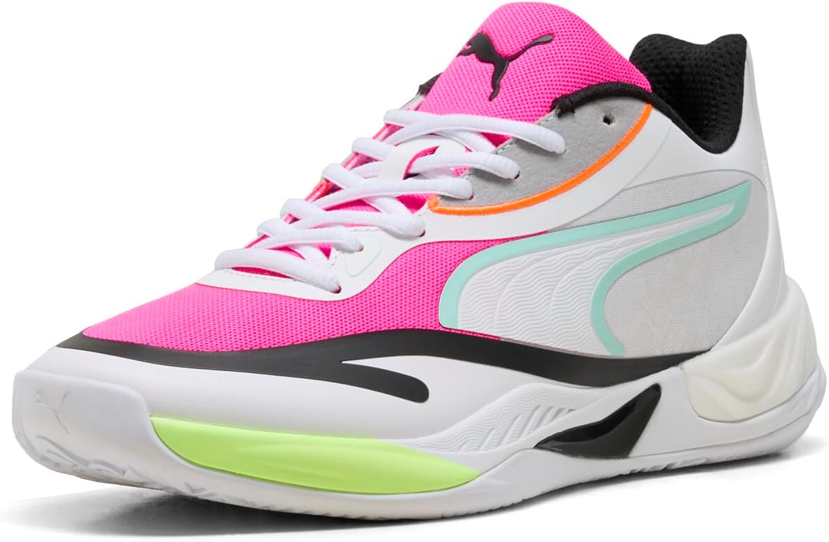 

Мужские баскетбольные кроссовки Puma All-pro Nitro Skybreak, розовый/белый