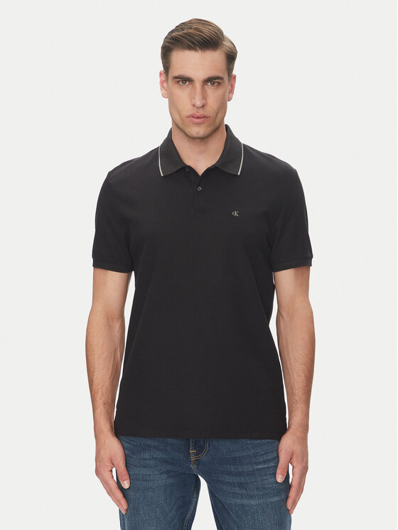 

Рубашка поло стандартный крой LV04LC239G Calvin Klein, черный