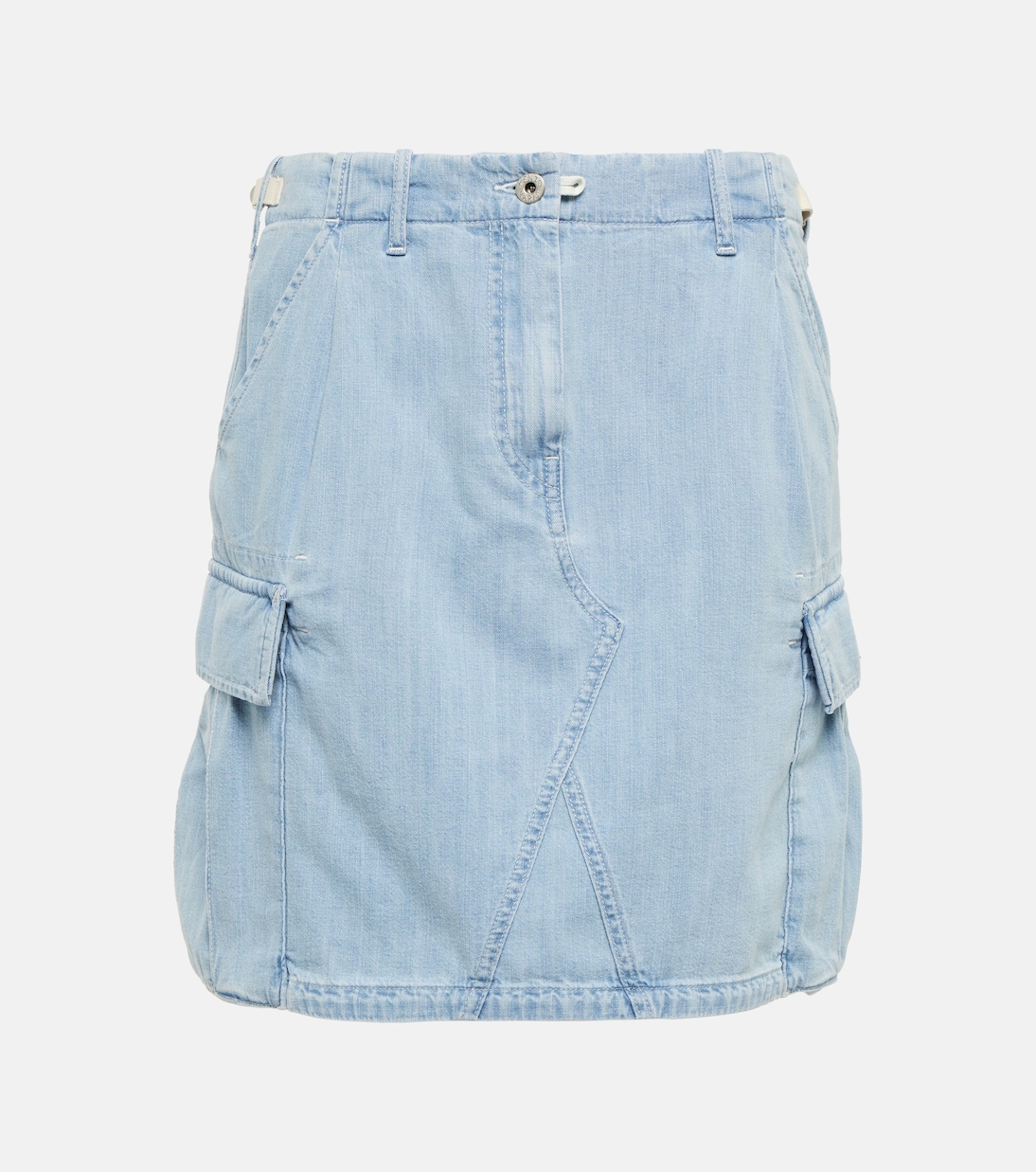 

Джинсовая мини-юбка Kenzo, Bleached Blue Denim