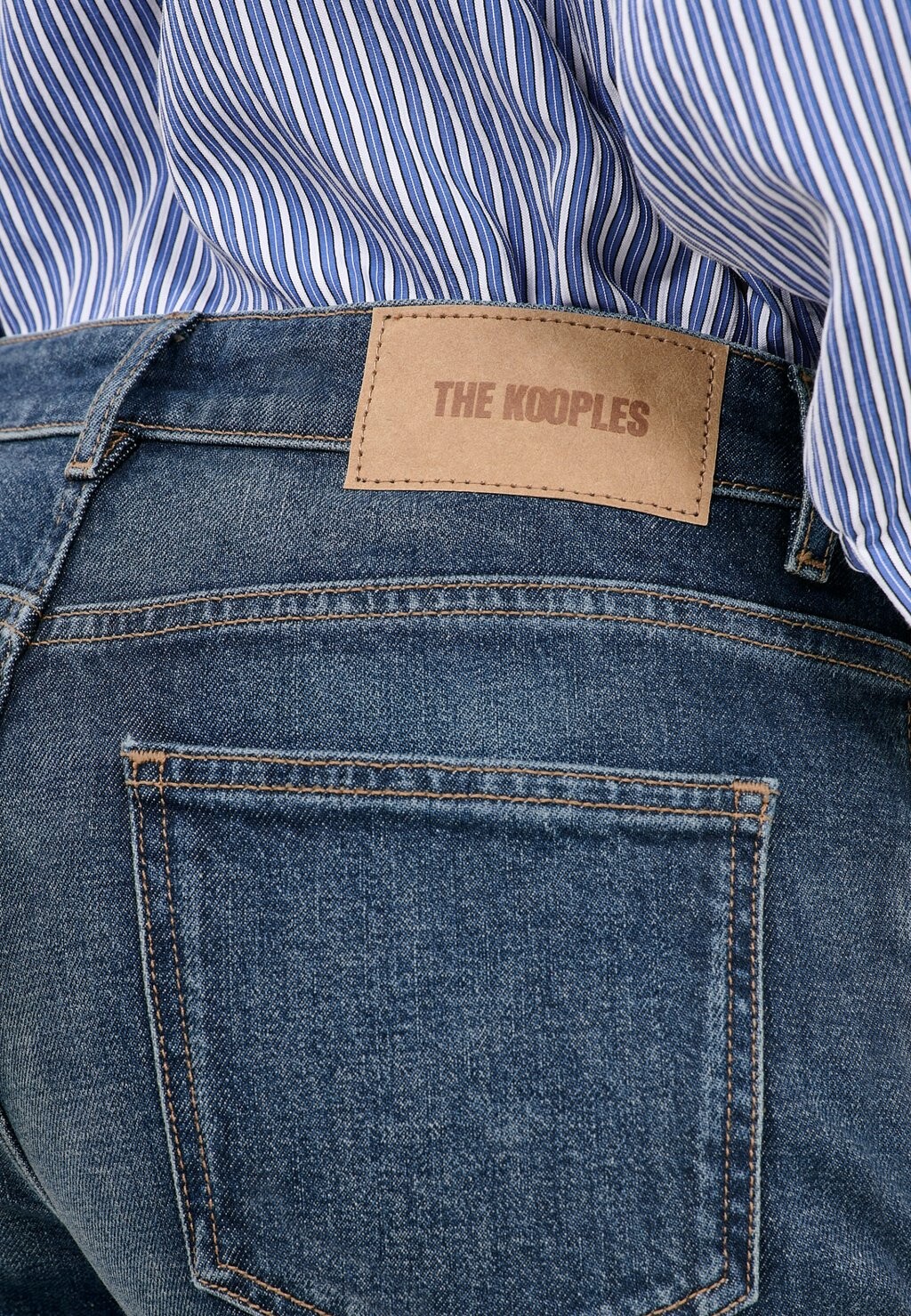 

Расклешенные джинсы The Kooples, синий