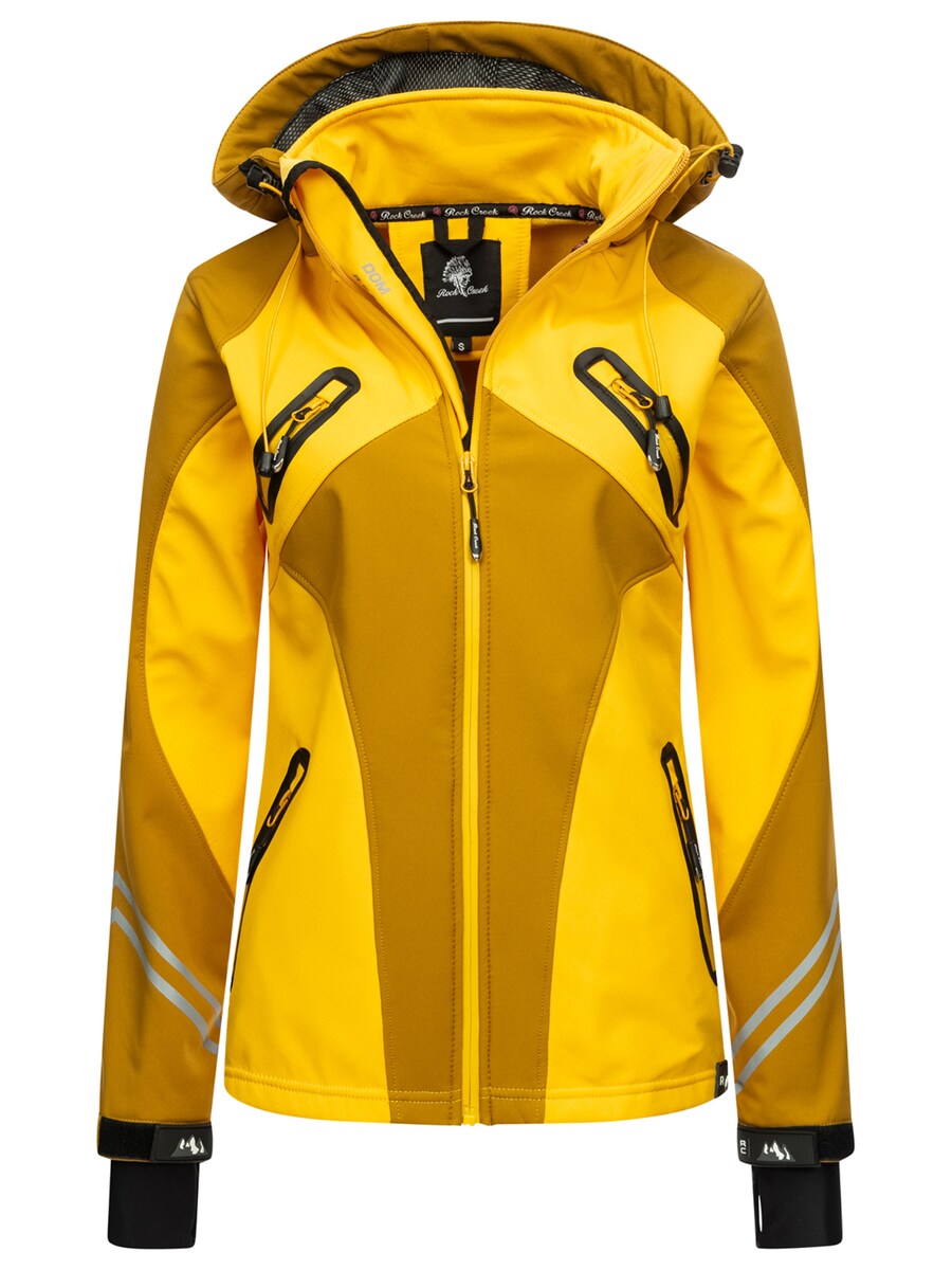

Куртка для активного отдыха Rock Creek, желтый/темно-желтый