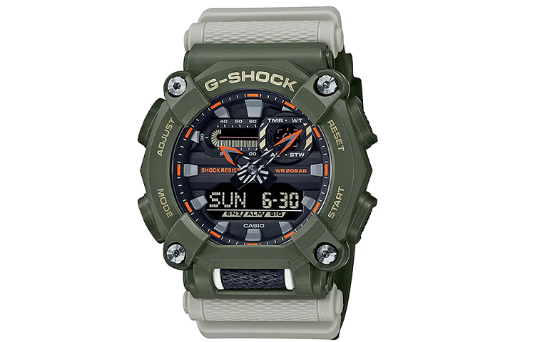 

Мужские часы CASIO Liquid Crystal/Analog Dual Display Series