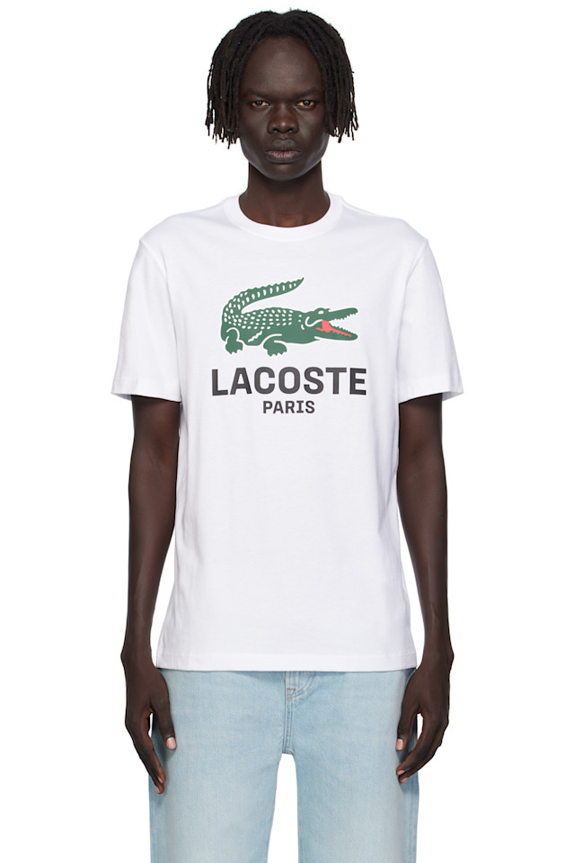 

Футболка Croc Originals Lacoste, белый