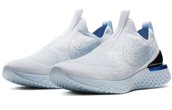 Кроссовки эпические фантом реагировать flyknit Nike, белый — фото 2