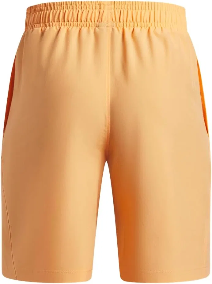 Детские шорты Under Armour Performance Woven Shorts, (870) Orange Bloc//Black — фото 3