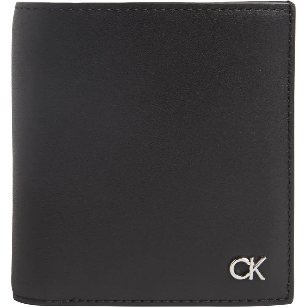 

Кошелек Calvin Klein Metal Trifold, черный