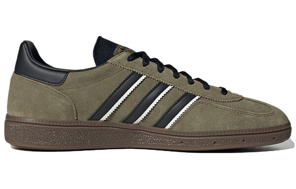Кроссовки гандбольные специальные Adidas, зеленый — фото 3