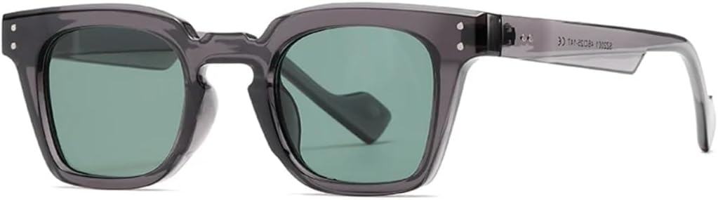 

Ретро-модные солнцезащитные очки для женщин и мужчин, классические винтажные солнцезащитные очки с защитой от УФ-излучения UV400 для активного отдыха SZVVBKK, Transparent Gray