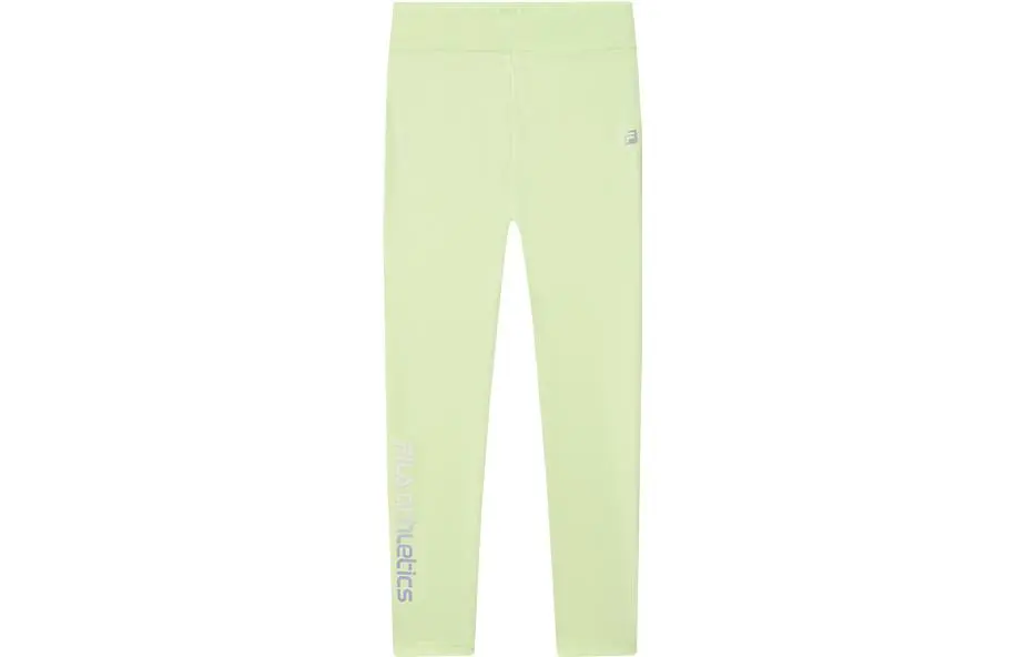 Детские трикотажные спортивные штаны FILA, цвет Crystal green
