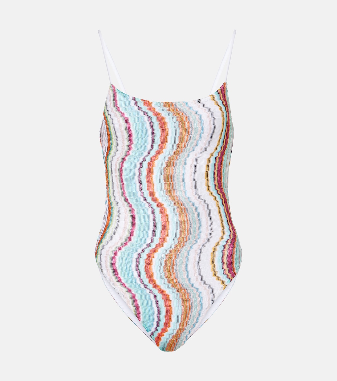 

Купальник с волнообразным ламе Missoni, Multicolor w/White Base