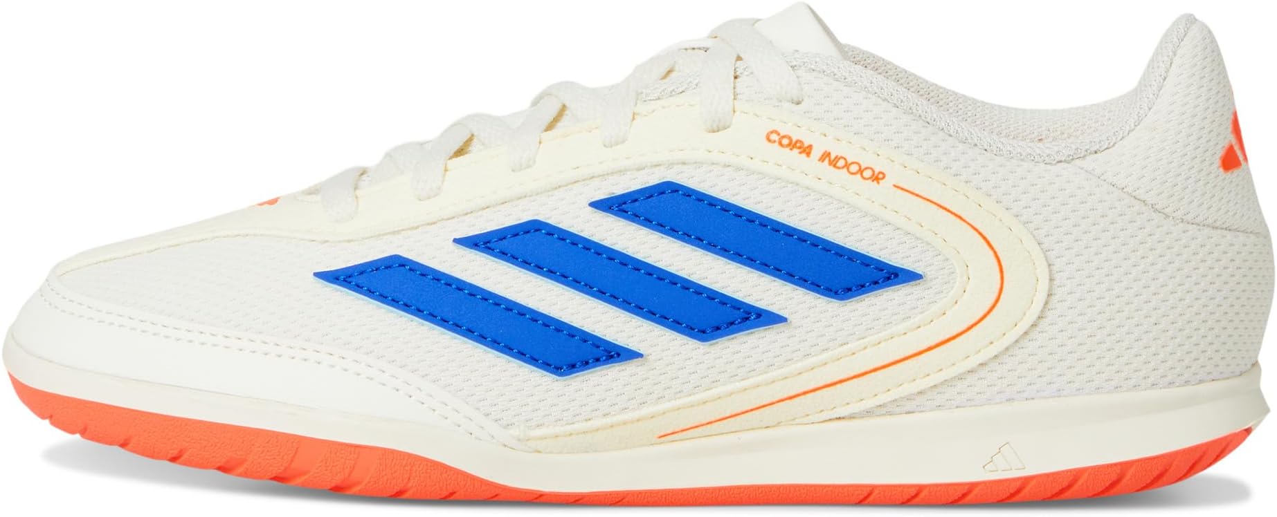 Кроссовки adidas Kids  Copa League Indoor Cleats, Off White/Lucid Blue/Signal Coral — фото 4