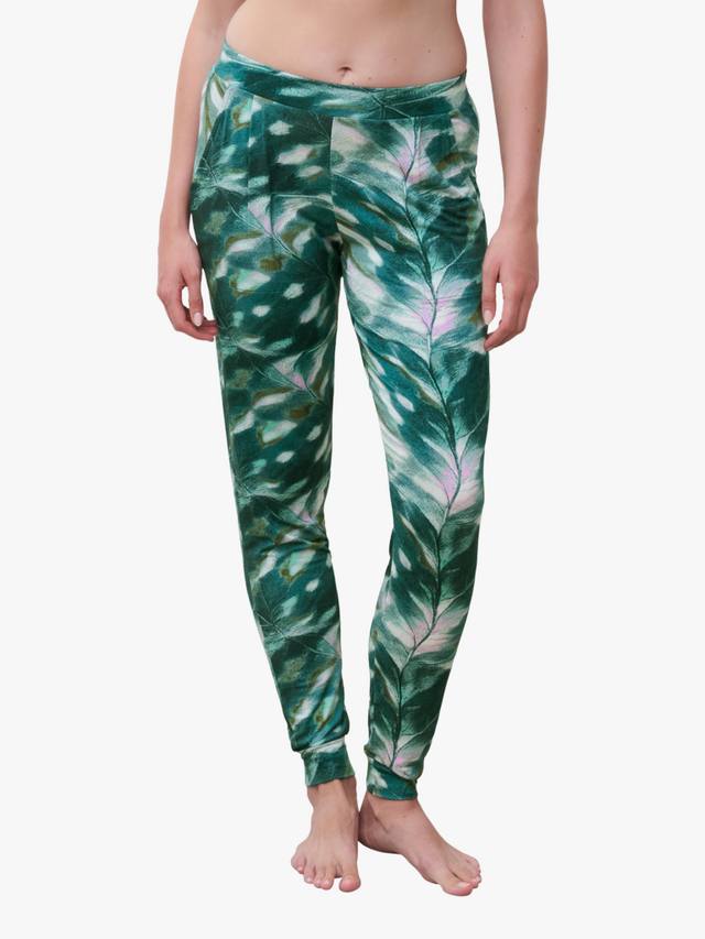 

Штаны для пижамы с листьями Yara Femilet, Green/Multi