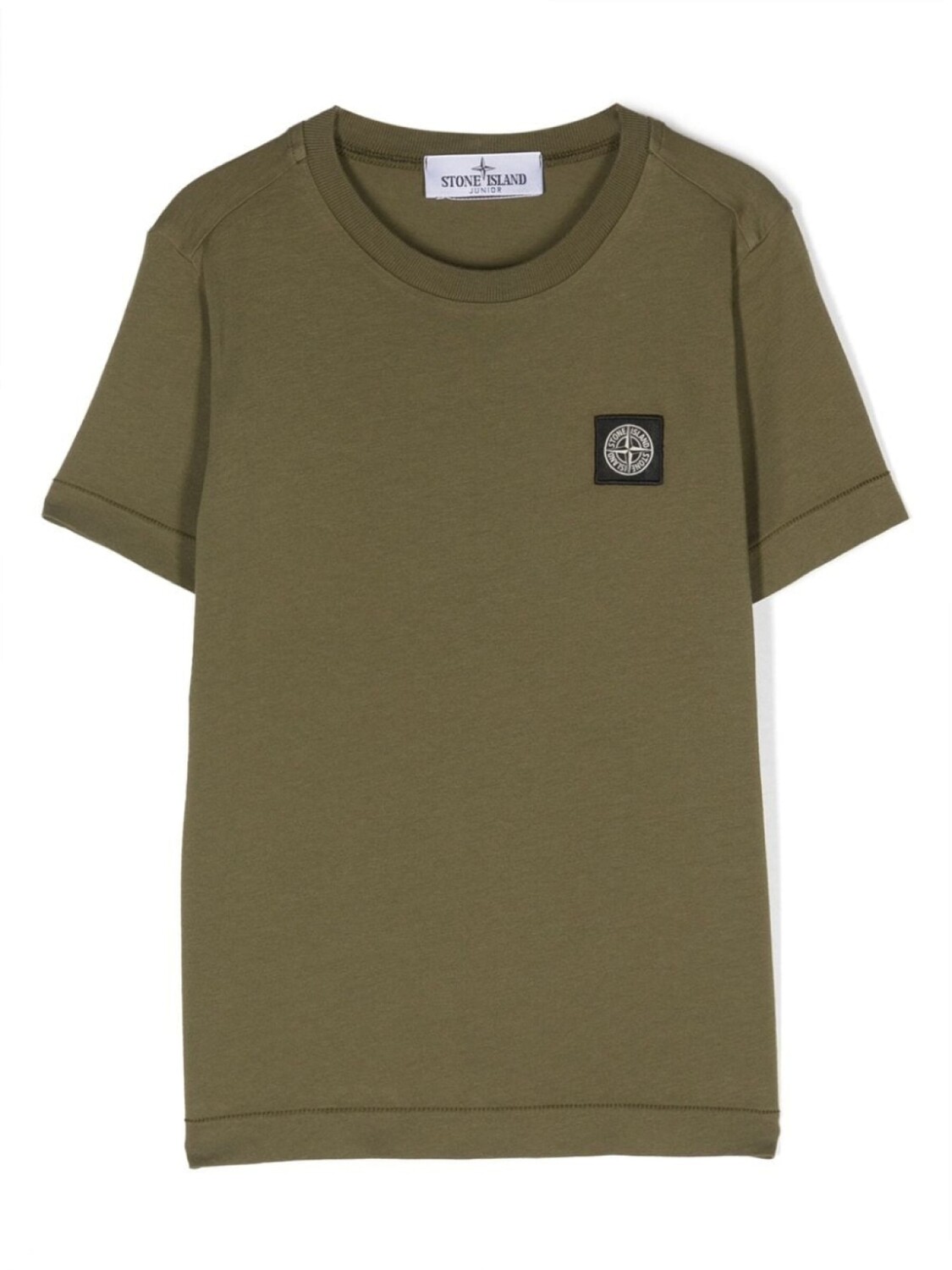 

Stone Island Junior футболка с нашивкой-логотипом, зеленый