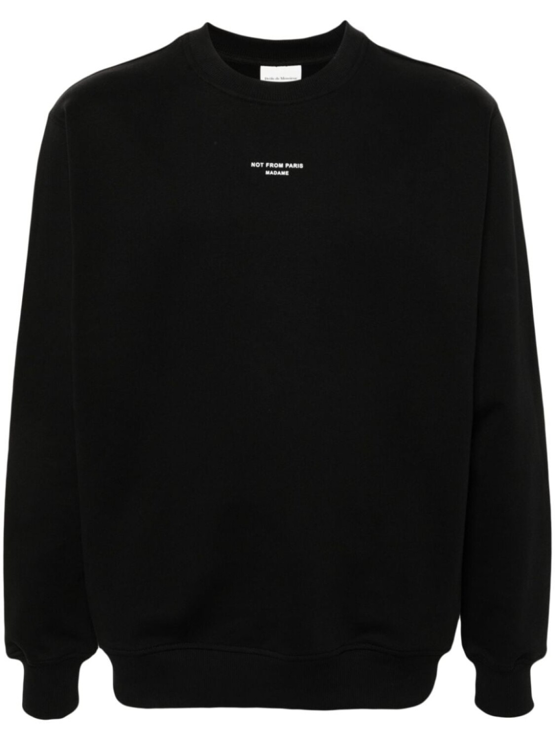 

Drôle De Monsieur топ Le Sweatshirt Slogan Classique, черный