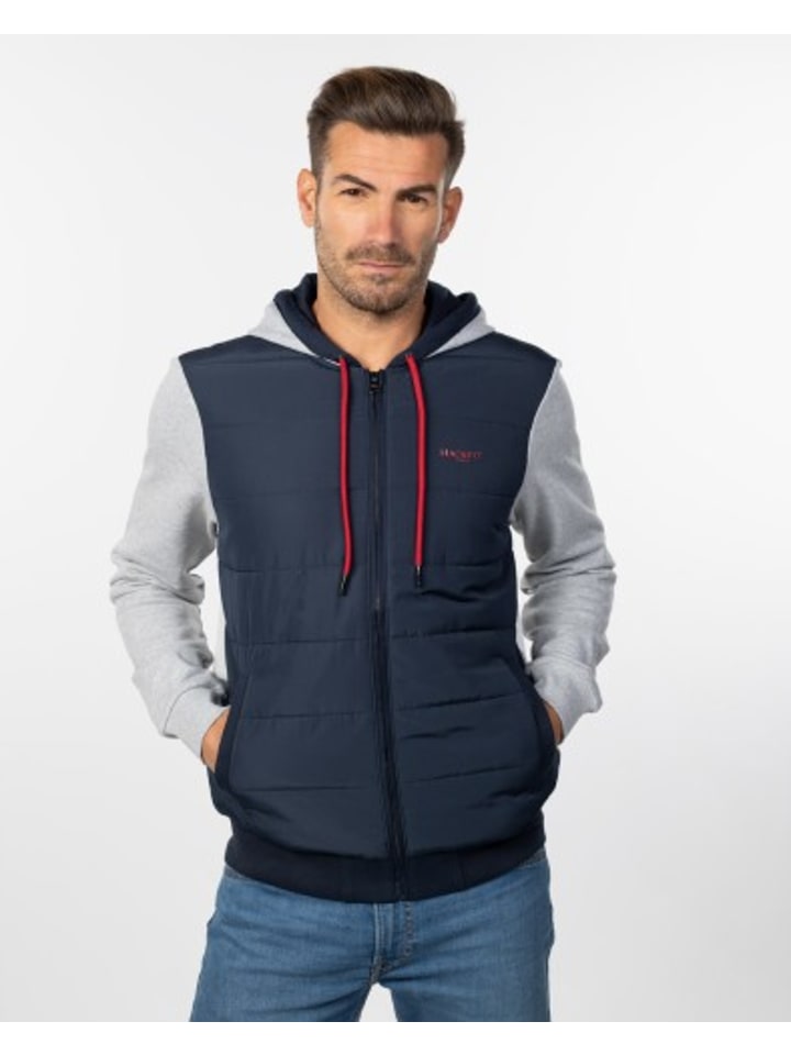 

Толстовка Hackett London, цвет blau/grau-5cy
