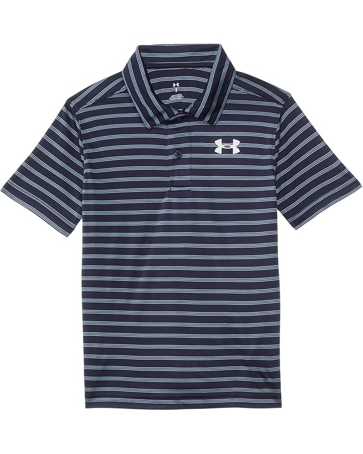 

Поло Under Armour Kids Ua Match Play Stripe Polo, цвет Midnight Navy